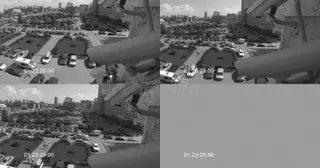 Установка систем видеонаблюдения на парковке в Тайшете в октябре
